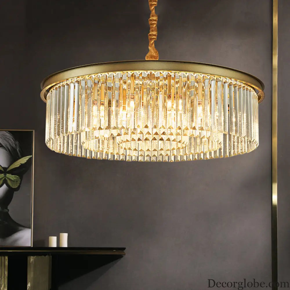 Exquisite Aura: A Touch of Modern Brilliance for Your Dining Room - DecorGlobe