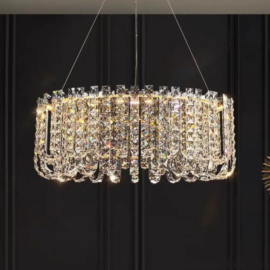 Modern Luxury Crystal LED Chandeliers - Illuminating Elegance for Living and Dining Rooms - DecorGlobe