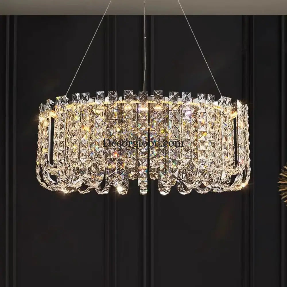 Modern Luxury Crystal LED Chandeliers - Illuminating Elegance for Living and Dining Rooms - DecorGlobe