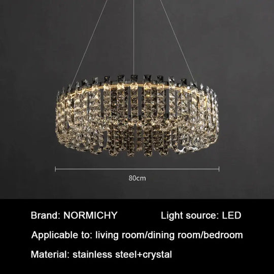 Modern Luxury Crystal LED Chandeliers - Illuminating Elegance for Living and Dining Rooms - DecorGlobe