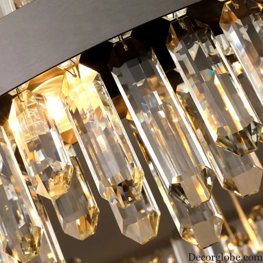 New Style Light Luxury Crystal Chandelier - Modern Elegance for Living Rooms, Dining Areas, Commercial Spaces, and Master Bedrooms - DecorGlobe