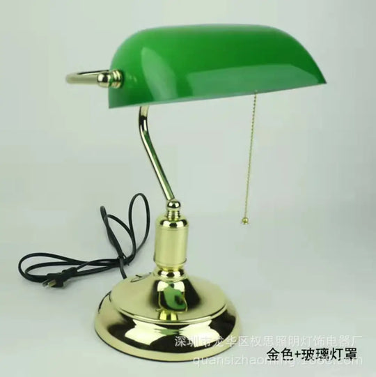 Republic of China retro table lamp creative personality bedroom bedside lamp office study table lamp decorative art